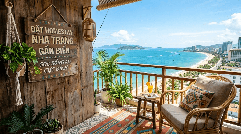 Đặt Homestay Nha Trang Gần Biển – Góc Sống Ảo Cực Đỉnh Cho Kì Nghỉ Trong Mơ - Homestay Nha Trang